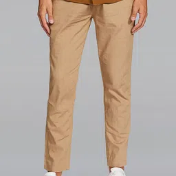 Dream of Glory Inc Men Cotton Relaxed Straight Leg Trousers-picture-31