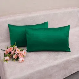 RoyalDeco Green Set of 2 Rectangle Cushion Covers-picture-2