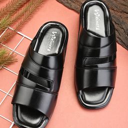 WAINERS Men Leather Comfort Sandals-image-48