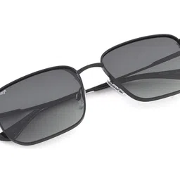 Image Men Square Sunglasses with Polarised and UV Protected Lens IMS783C4PSG image 2