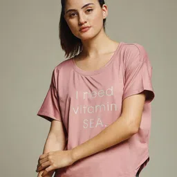 MKH Elevated Essentials Typography Printed Round Neck Relaxed Fit T-shirt-picture-17