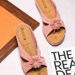 JodyHub Women Open Toe Flats with Bows-8