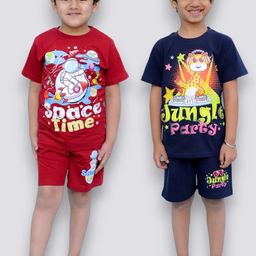 CHANDRIKA Kids-Boys Multi Clothing Set-image-81