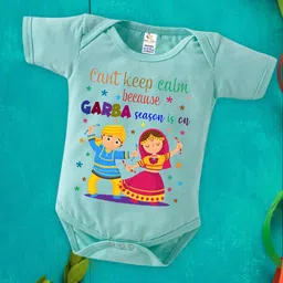 Babywish Infants Typography Printed Cotton Bodysuit-image-90