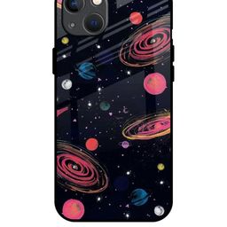 QRIOH Quirky Printed iPhone 13 Back Case Mobile Accessories-image-101