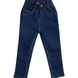 ZitZot Unisex Kids Slim Fit Light Fade Jeans-37