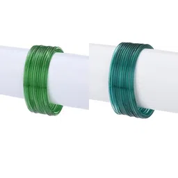 1ST TIME Set Of 24 Green Alloy Bangles-picture-36