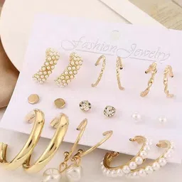 PolluxCraft Geometric Studs Earrings-86