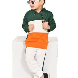 CHANDRIKA Kids-Boys Green Clothing Set-image-53