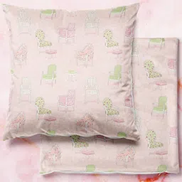 ArtzFolio Multicoloured Set of 2 Velvet Square Cushion Covers-28