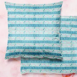 ArtzFolio Multicoloured Set of 2 Square Cushion Covers-picture-16