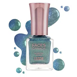FACES CANADA Ultime Pro Splash Luxe Nail Enamel 12ml - Auraora Blue L33-30