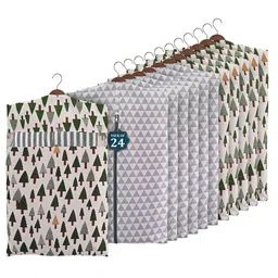 Kuber Industries Grey Set of 6 Regular Multi-Utility Organisers-17