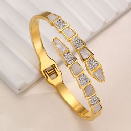 GOLDIWALA Women Cubic Zirconia Gold-Plated Bangle-Style Bracelet-13