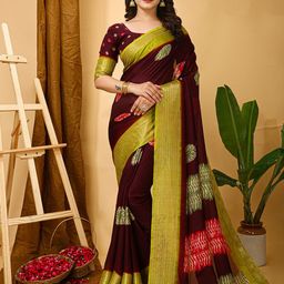 Mitera Floral Saree-image-77