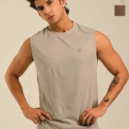 EAZY Men Pack Of 3 Round Neck Dry-Fit Tank Vests-picture-11