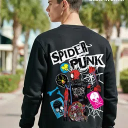 Bewakoof Heavy Duty Men Printed Sweatshirt-image-66
