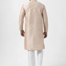 DEVOILER Men Solid Kurta with Pyjama image 5
