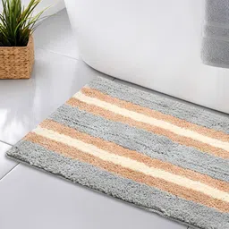 GBL COLLECTION Grey Cotton Water Resistant Floor Mat-image-69