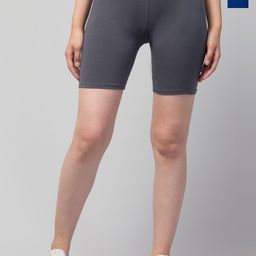 DRAXSTAR Women Pack Of 2 Skinny Fit Mid-Rise Running Sports Shorts-image-74