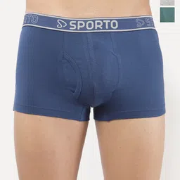 Sporto by Macho Pack Of 3 Mid Rise Trunks-picture-42