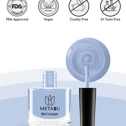 METABU Set Of 4 Nail Lacquer- 8 ml Each- Combo 4 image 3