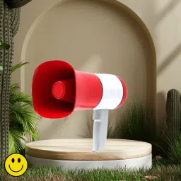 Handheld Megaphone with Siren, Microphone & Rechargeable for Outdoor EventsB162 Bhopu Portable Megaphone, Siren Loudspeaker Function and Long Battery BackupE162 Outdoor PA System-image-92