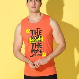 WOOSTRO Men Typography Printed Applique Slim Fit T-shirt-image-75