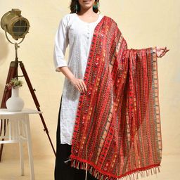 swatika Geometric Printed Dupatta-9