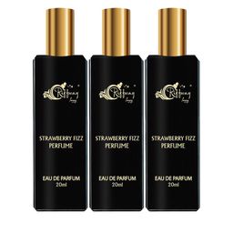 riffway Set Of 3 Strawberry Fizz Long Lasting Eau De Parfum- 20 ml Each-6