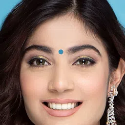 Comet Busters Bindiful Set Of 10 Traditional Round Bindi - Turquoise Blue image 2
