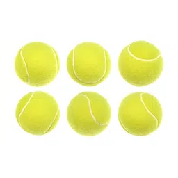 HackerX 6Pcs Fuzzy Sports Tennis Ball-45