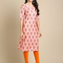 Anouk Rustic Pack Of 2 Printed Straight Kurtas image 3