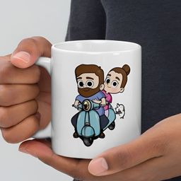 Mr UVD White Ceramic Cup-image-78