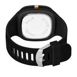 Hala Men Pack of 2 Solid Square Tang Regular Digital Watches image 5