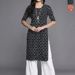 Anouk Rustic Women Pack Of 3 Ethnic Motifs Printed Straight Kurta-image-47