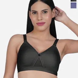 SHYAM SONS FLAIR Women Pack Of 2 Full Coverage Non Padded Minimizer Bra-picture-25