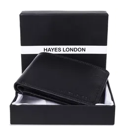 Hayes London Men Genuine Leather with RFID Blocking Wallets Combo-88