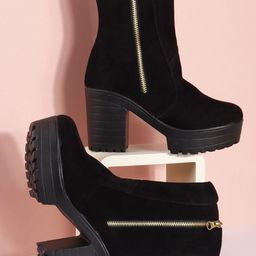 Try Me Women Block-Heeled Regular Boots-52