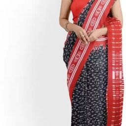 TROPWEAR Pure Cotton Block Print Saree-picture-42