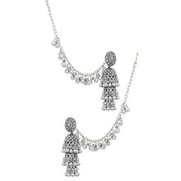 arch fashion Contemporary Jhumkas Earrings-57