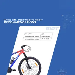 Hero Riot DC 26T Mountain Cycle image 4