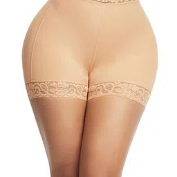 Navvi High-Waist Lace Trim Tummy Shapewear-picture-12