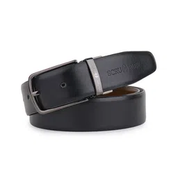 JND Men Leather Reversible Formal Belt-image-63