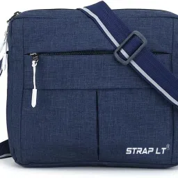 Blue Men & Women Messenger Bag Sling Bag Stylish Travel Office Business Bag-image-85