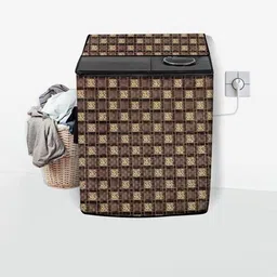 Stylista Waterproof and Dustproof PVC Washing Machine Cover-image-86