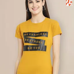 Metronaut Women Typography 2 Printed T-shirt-picture-26