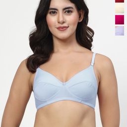 LILY Pack Of 4 Bra Full Coverage-30
