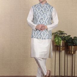 Koshin Men Paisley Printed Regular Kurta with Pyjamas-58