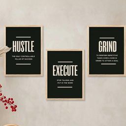 Motivational Wall Art With Frame Home Decor Wall Painting For Living Room Office Bedroom-image-93